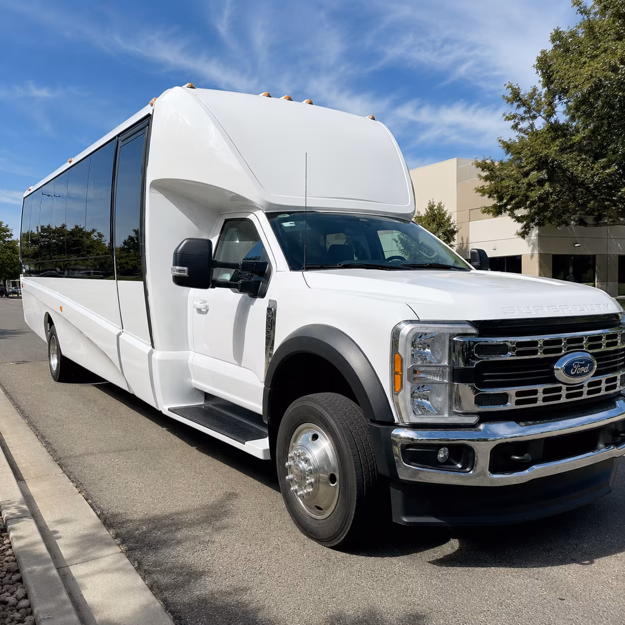 Louisville Airport Shuttle & Transportation party bus exterior