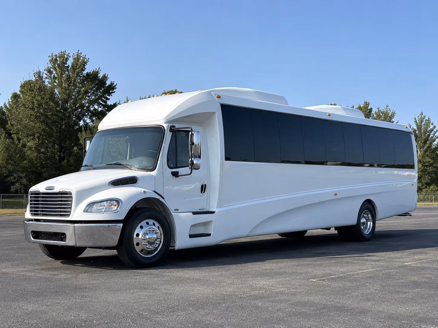 Louisville Bachelor & Bachelorette Transportation party bus exterior
