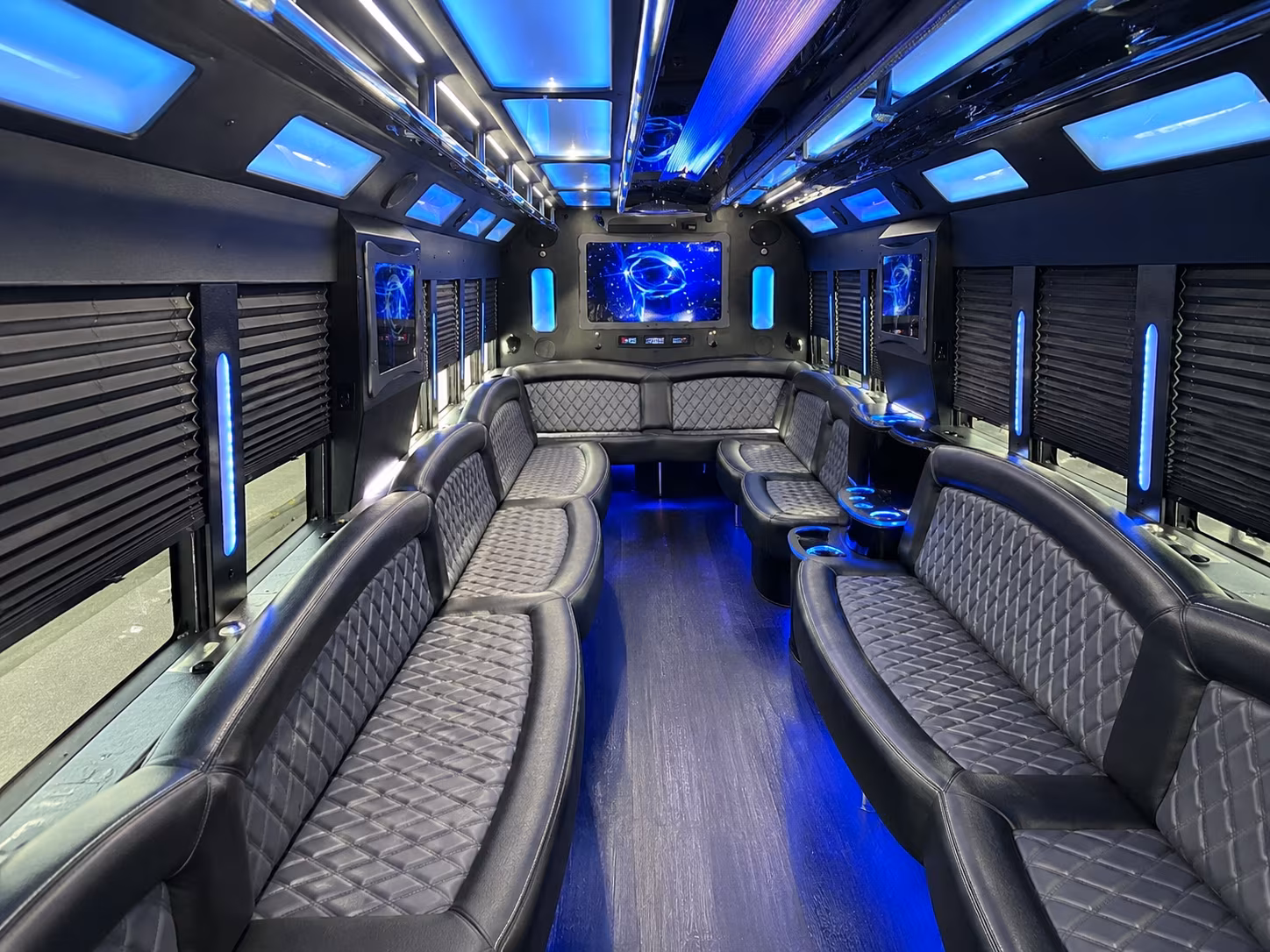 Louisville Bachelor & Bachelorette Transportation onboard seating