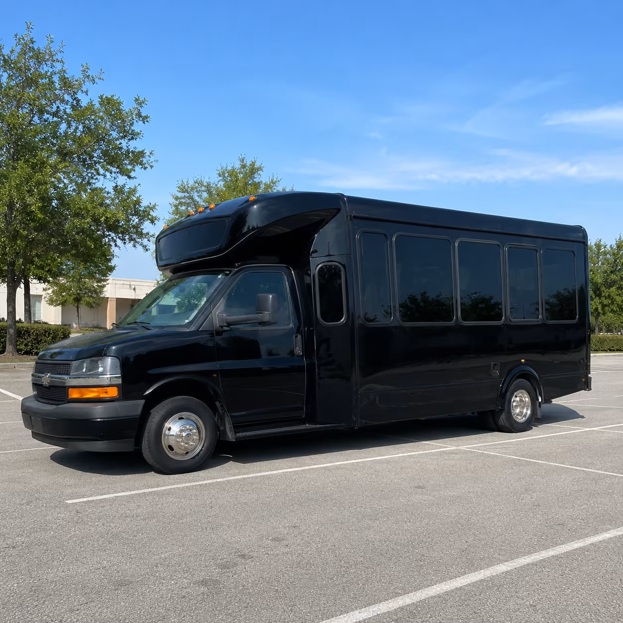 Louisville Birthday, Sweet 16, & Quinceañera Transportation party bus exterior