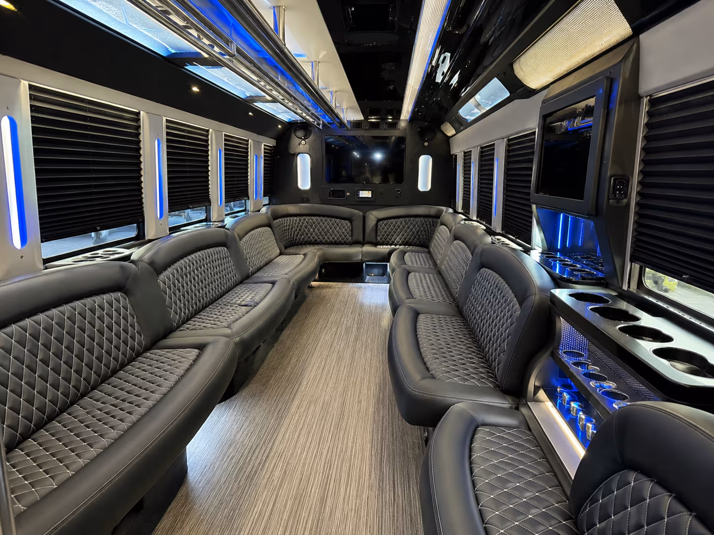 Louisville Concert & Music Festival Transportation party bus exterior