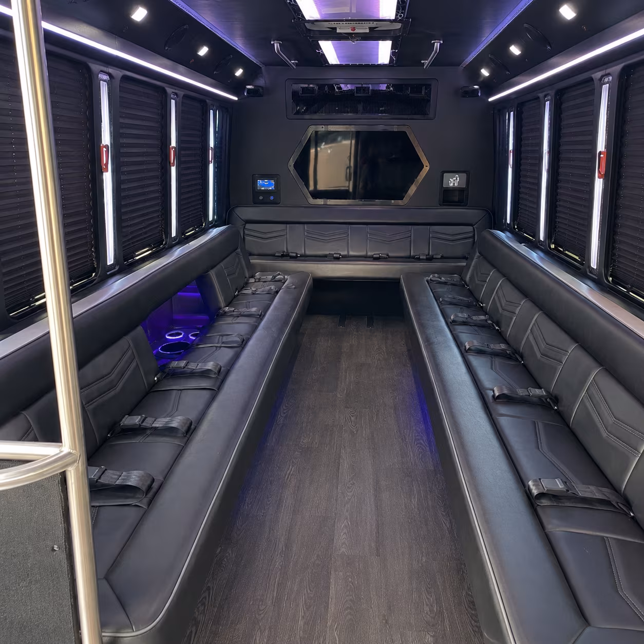 Louisville Concert & Music Festival Transportation party bus exterior
