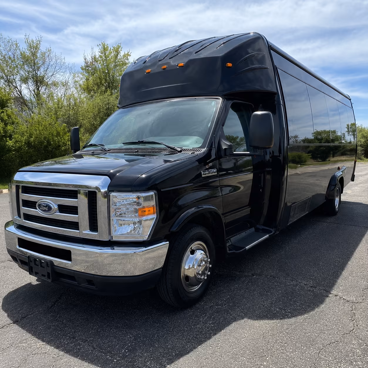 Louisville Private Event Transportation party bus exterior