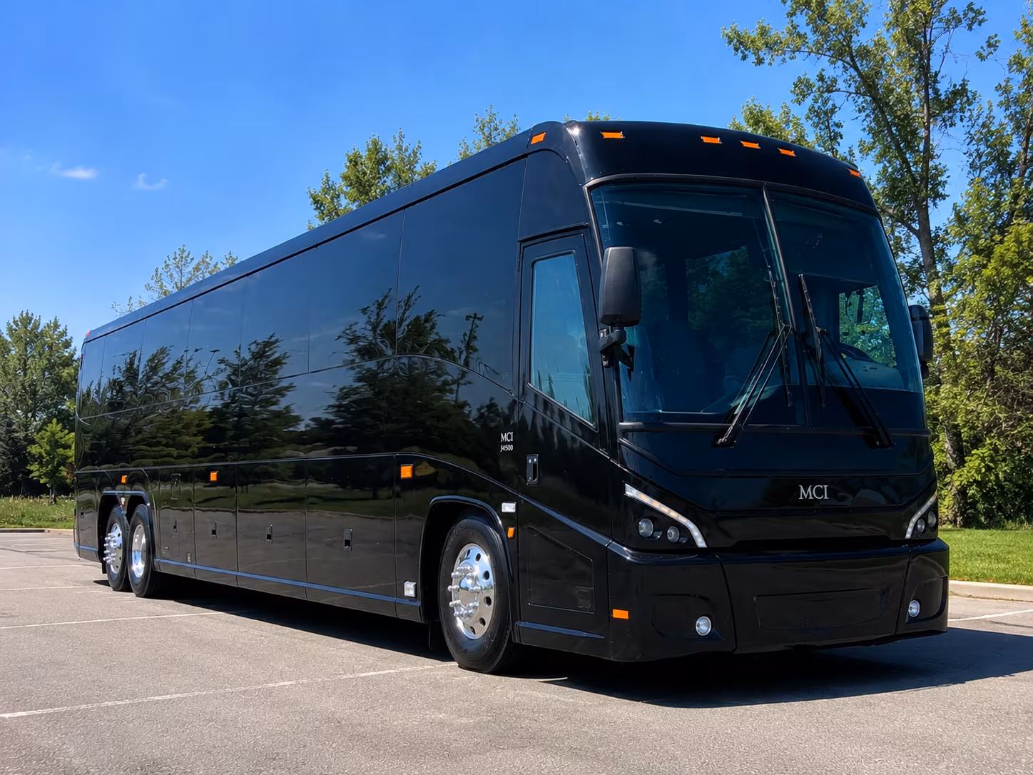 Louisville School Event Transportation party bus exterior