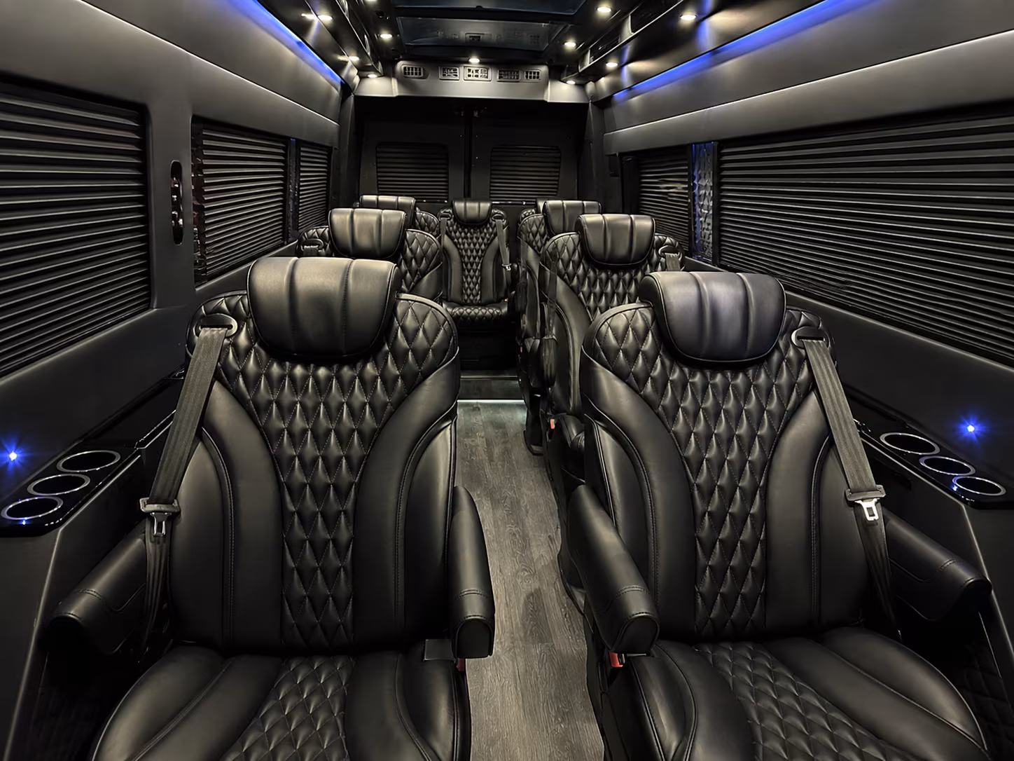 Louisville School Event Transportation party bus exterior
