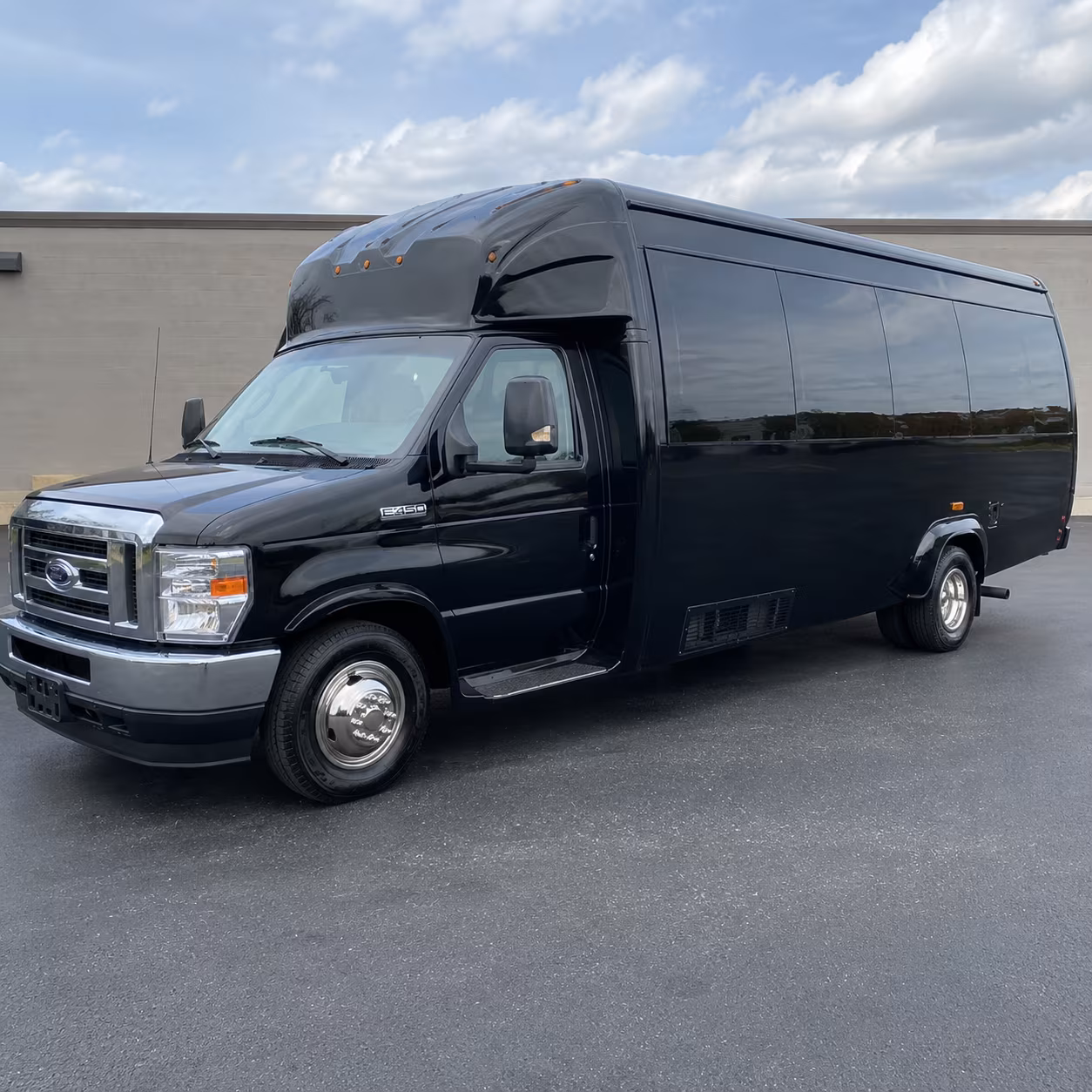 Louisville Sporting Event Transportation party bus exterior