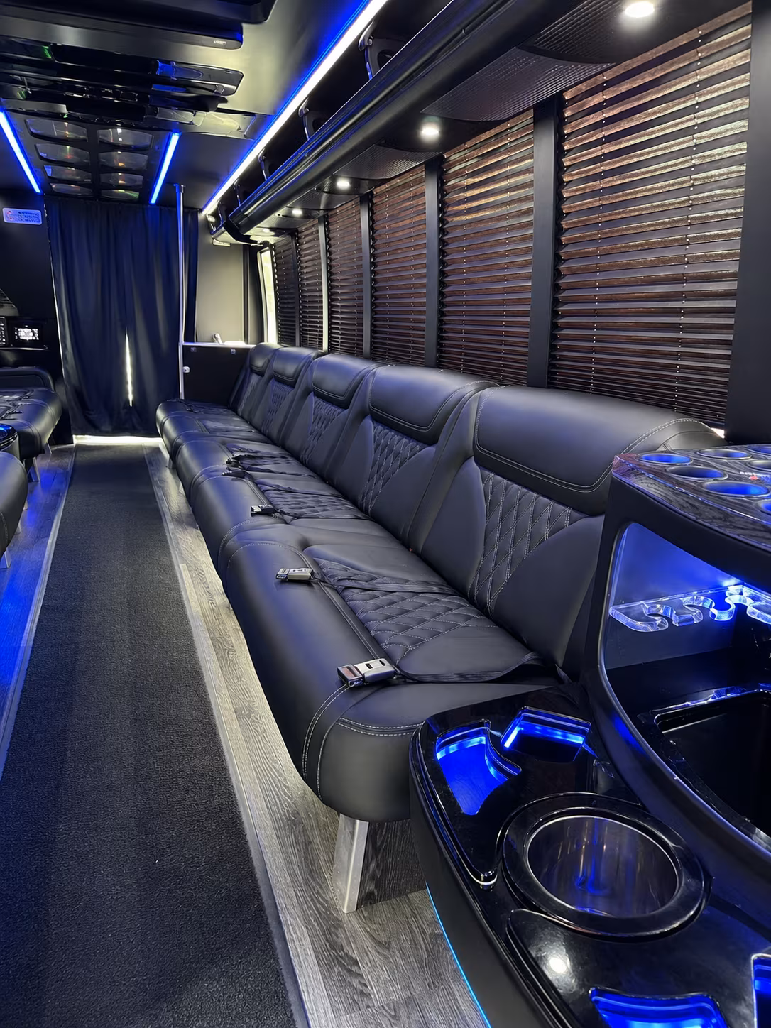 Louisville Winery Tour & Pub Crawl Transportation onboard seating
